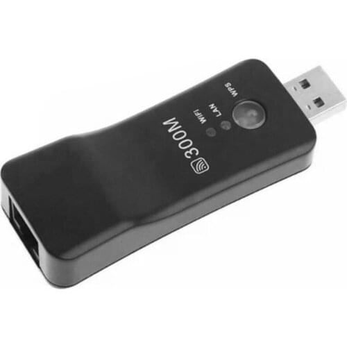 Smart Wireless USB WiFi Lan Adapter 802.11 B/g/n Standards RJ-45 Cable WiFi LAN Dongle Ethernet TV