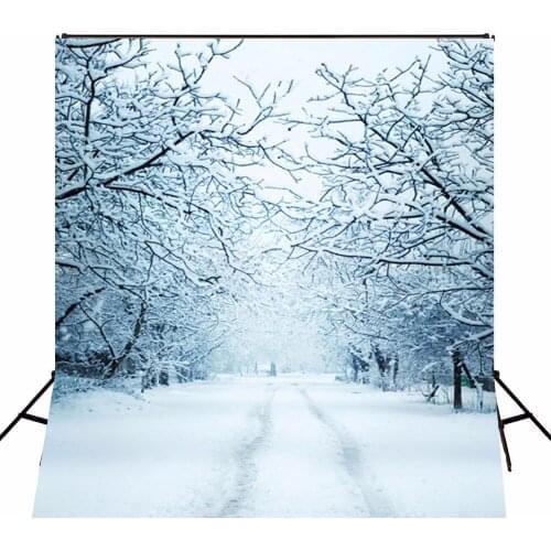 VinylBDS Snow Trees Photo Backdrops Frozen Winter Photography Backgrounds Branches Photographie Photo backdrops Photo Studio