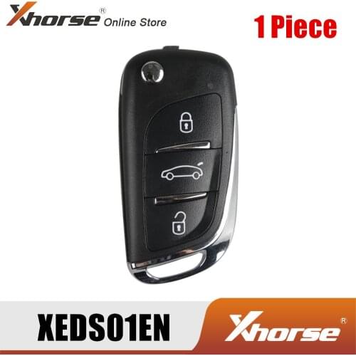 Xhorse XEDS01EN For DS Style Super Remote 3 Buttons with Built-in Super Chip English Version 1 Piece