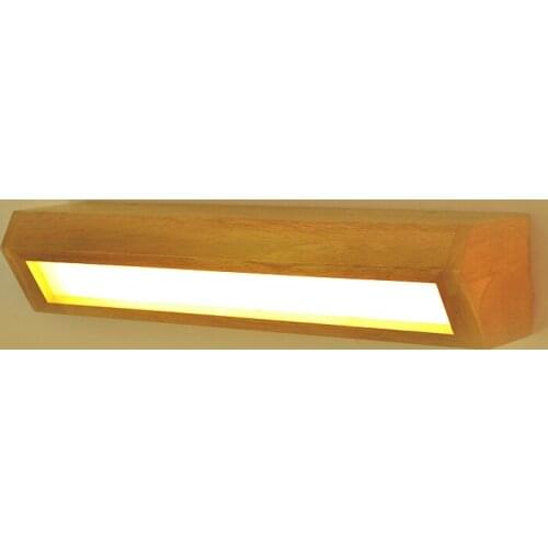 Japanese tatami Wall Lamps background wall solid wood bedroom bedside mirror headlights simple wooden creative LU628 ZL34 YM