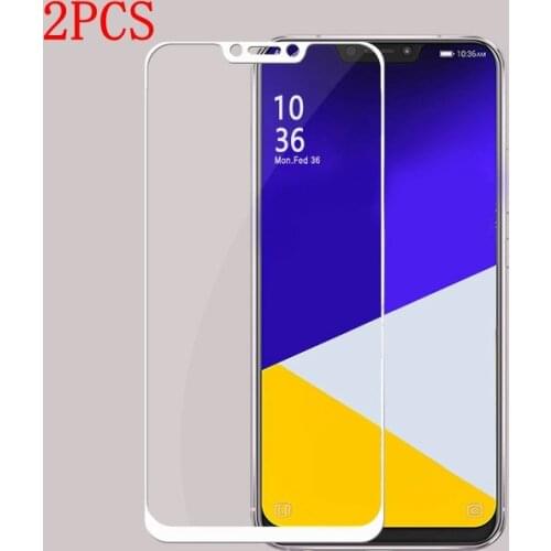 2PCS Full Glue Full Cover Tempered Glass For Asus ZenFone 5Z Screen Protector protective film For Asus ZenFone 5Z ZS620KL glass