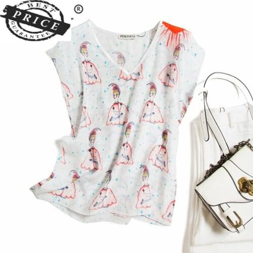 Real Harajuku Summer Silk Female T-shirt Women Clothing 2021 Vintage Korean Print White Crop Top Elegant T Shirts C03aa