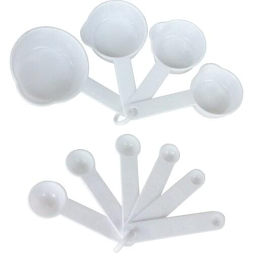 10 pieces Measure Cups white CNIM Hot