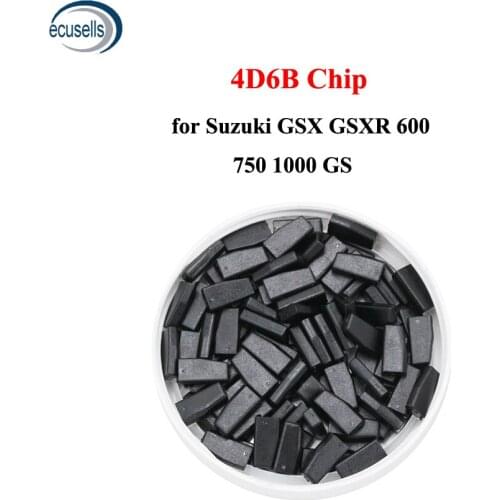 4D6B Chip Carbon Auto Transponder Ceramic Car Blank Key Chip For Suzuki GSX GSXR 600 750 1000 GS