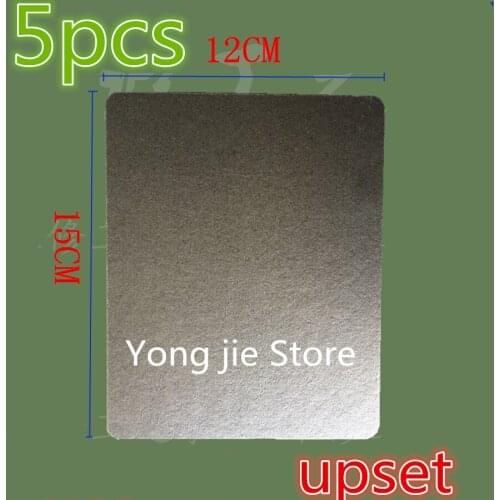 5pcs microwave oven plates ovens mica microwave 12*15cm Suitable for midea Haier galanz panasonic LG ultra thick mica