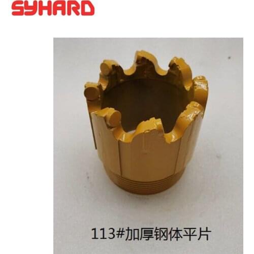 Tapper of well water well rock geology coal field diamond PDC compact Flat ball sheet Coring bit rock drill bit