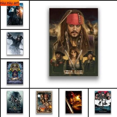 Full Diamond Embroidery Classic Movie Pirates of The Caribbean Diamond Mosaic Diamond Painting Cross Stitch Kits Home Decor