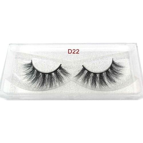 Baiside Mink Eyelashes Invisible Band Lashes 3D Mink False Eyelash Full Strip lashes