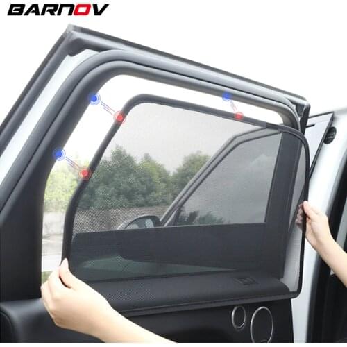BARNOV Special Car Curtain Window SunShades Mesh Shade Blind Original Custom For FORD FOCUS SEDAN HATACKBACK
