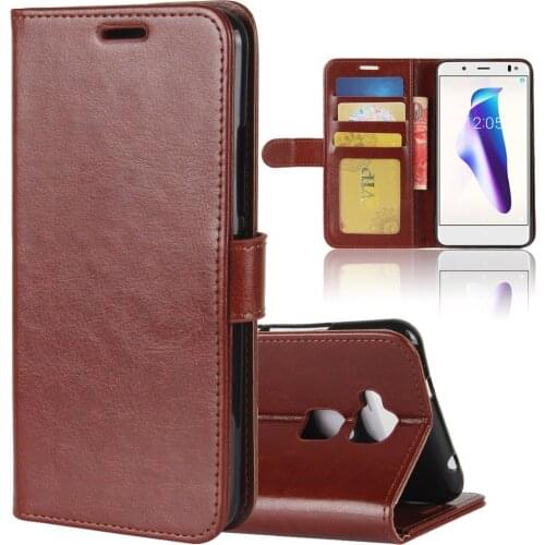 Brand gligle R64 pattern leather wallet case for BQ Aquaris V case cover protective shell bags