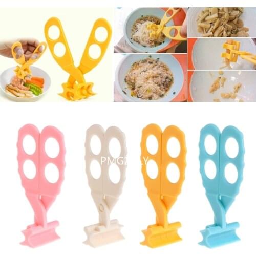 Baby Food Mills Supplies Food Grade Baby Food Scissors Newborn Feeding Helper Kitchen Shears Dinnerware New High Quality