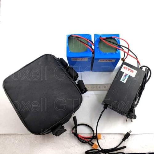 Electric Bike 48V 10AH 500W 48v 12AH 350w 250w Lithium battery li-ion city scooter folding ebike rear rack BMS 3A Charger + Bag