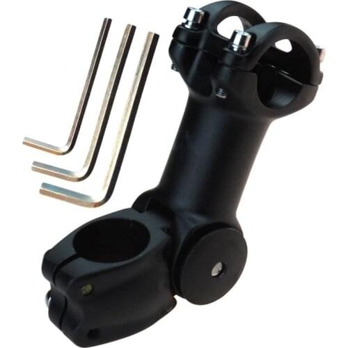 Bicycle Mountain Bike Aluminum Alloy Adjustable Handle Riser Combustible Stem Bicycle Front Fork Extender Bicycle Handle Lifting