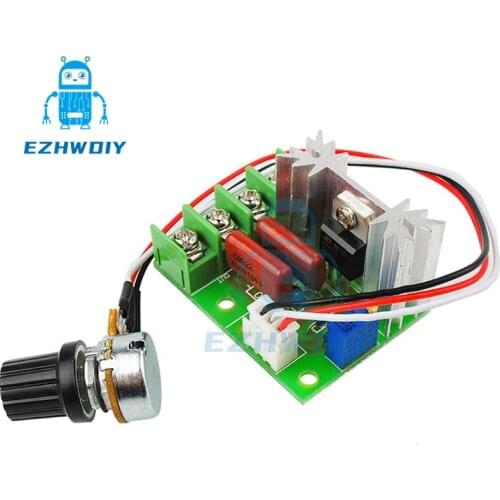 220V 2000W thyristor motor speed regulator Motor Speed Controller Dimmers Dimming Speed With Temperature Insurance