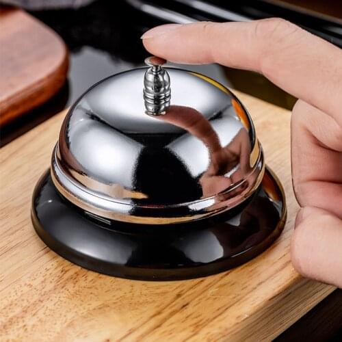 Metal Desk Kitchen Hotel Counter Reception Restaurant Bar Ringer Call Bell Christmas Craft Bell Restaurant Call Bell