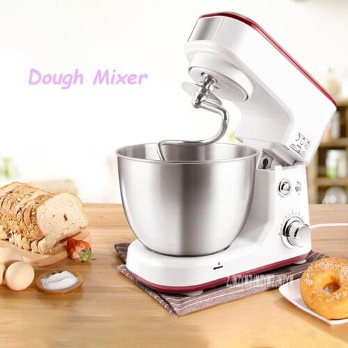 SC-209W Dough Mixer Commercial Table Egg Beater Household Whipping Machine 600W Automatic Small Multifunctional Doughmaker 4L