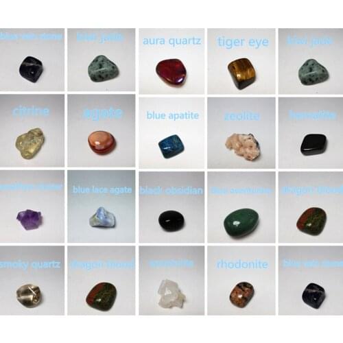 10-30MM Natural Polished Quartz Crystal Tumbled Gravel Stone Tumbled Healing Crystal Stones Original Gemstones for DIY Crafts