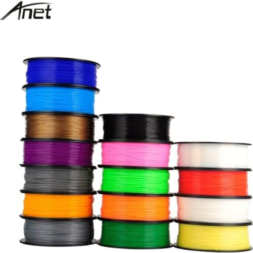 10PCS 1.75MM 1KG/PC PLA ABS 3D Printer Filament For 3D Pen Rubber Ribbon Consumables Material DIY Filament For 3D Printer
