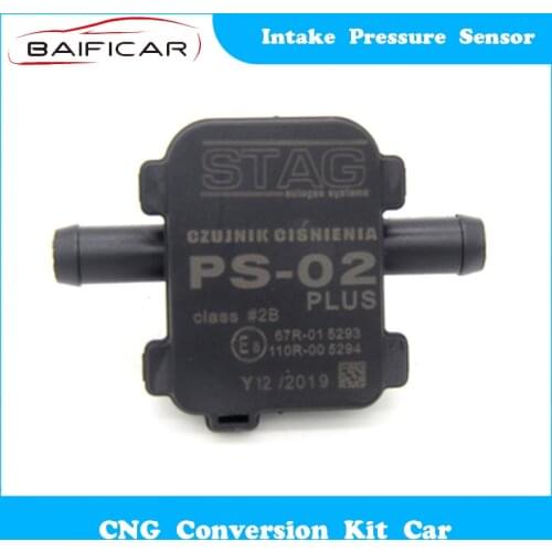 Baificar Brand New Refit CNG Intake Pressure Sensor PS-02 Plus 5 Pins for CNG Conversion Kit Car