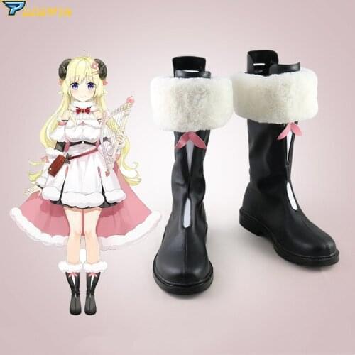 Vtuber Hololive Tsunomaki Watame Cosplay Shoes Boots