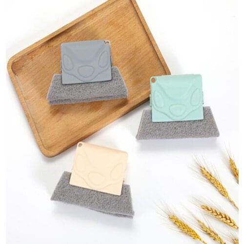 Creative Window Groove Cleaning Cloth Brush Slot Cleaner Brush Clean Window Slot Cleaner House Corner Gap Tool Cleaning Gadgets
