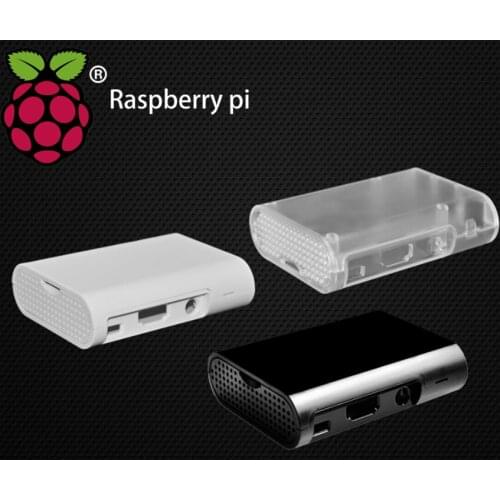 Raspberry Pi 3 Case Model B Plus & Raspberry Pi 3 2 Black Case Cover Shell Enclosure Box ABS Box Raspberry Pi Case