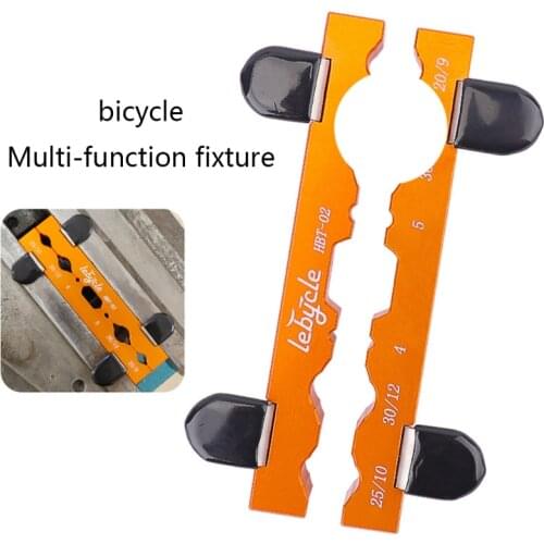 Bicycle Hub Pedal Axle Front Fork Rear Shock Absorber Wheel Set Fixture Repair Tool Lebycle Bicycle Tools