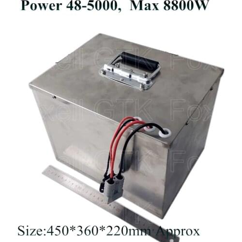 48v 5000wh battery pack lithium LMO NMC 200A BMS max for Electric outboards motor rv 8800w power fishing bait + fast 10A charger