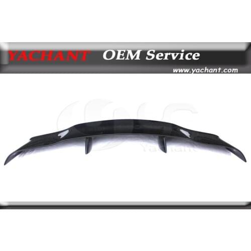 Car-Styling Auto Accessories Carbon Fiber GT Wing Trunk Spoiler Fit For 2004-2009 F430 VSD Style Rear Spoiler GT-Wing
