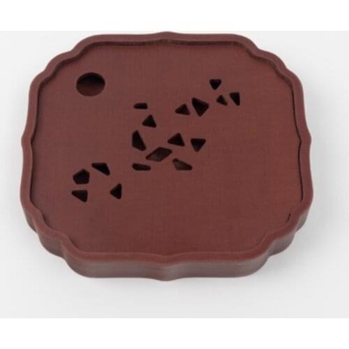 Bakelite tea tray solid wood tea tray holding water dry brewing table tea mat pot bearing Kung Fu Tea Set