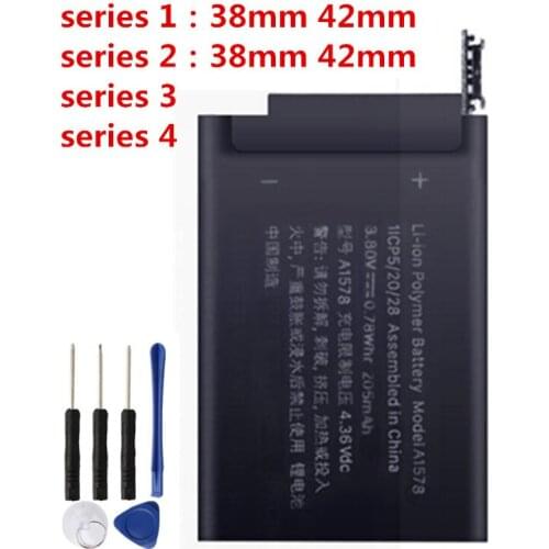 A1579 Battery For iphone watch 42mm Series 1 38mm A1578 A1579 Series1 42mm A1544 Series 2 38mm A1760 A1761 Series 2 42mm