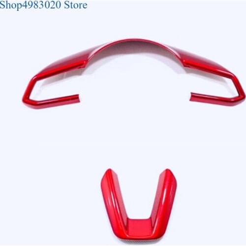 For 2018 Mazda CX-8 CX8 CX 8 ABS Steering Wheel Sequins Sticker Decoration Trim Cover Protective Trim Car Accessories