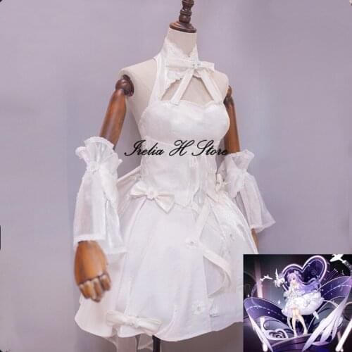 Unicorn Azur Lane Cosplay Angles MyNight Unicorn Cosplay Costume white dress female