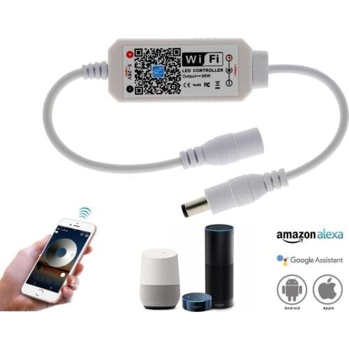 Magic Home LED Wifi Controller RGB RGBW RGBWW 5V 12V 24V WiFi led controller For led strip 5050 2835 5630 3528 WS2812B 2811