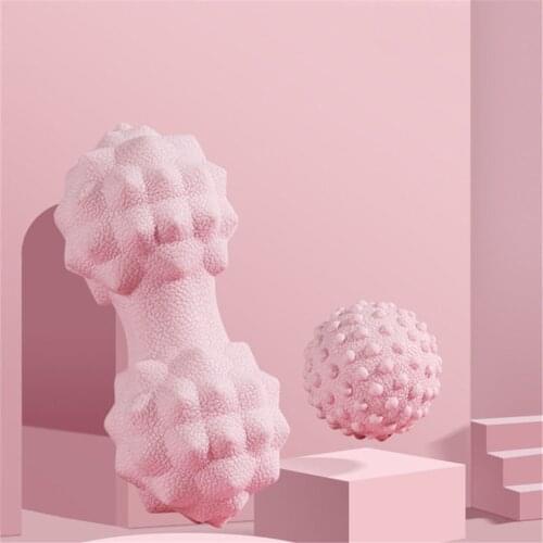 TPR Yoga Fascia Ball Washable Bump Muscle Relaxation Massage Ball Arm Neck Leg Back Foot Pain Relief Massage Peanut Ball