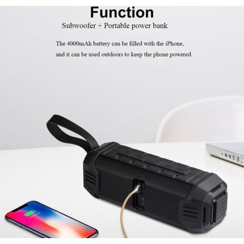 Awei Bluetooth Speaker Portable IPX4 Waterproof Mini Bluetooth Dual Speakers Music Player for Home