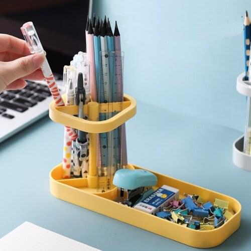 Simple Office And School Supplies Desktop Organizer Storage Box