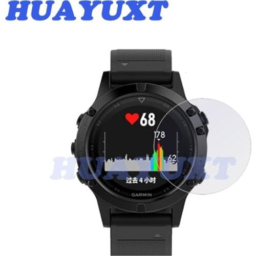 Toughened glass screen protector is suitable for Garmin watch fenix5 fenix5X fenix5x plus screen protector