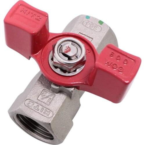 KITZ stainless steel UTKW ball valve Butterfly handle