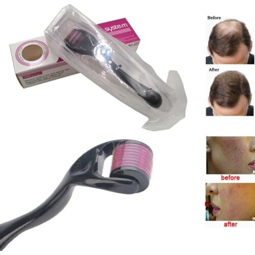 Micro Needle Microneedle Skin Care Treatment Scalp Hair Beard Growth MesoRollor Agulha Mento Mezoroller