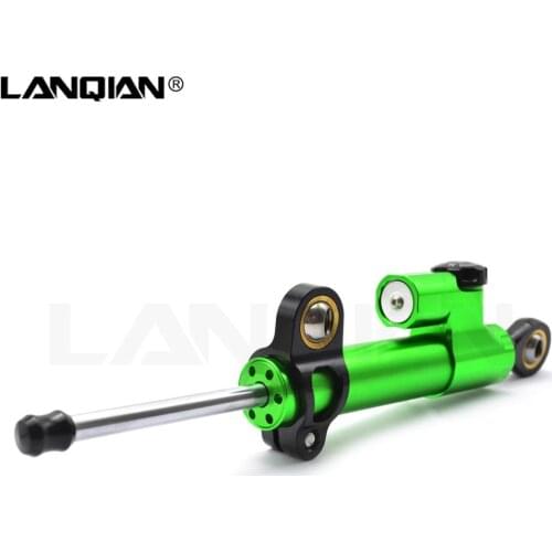 Motorcycle Damper Steering Stabilizer Moto Linear Safety Control For Kawasaki ZX-6 ZX9R ZXR400 ZZR600 VERSYS 1000 Z1000 ZX10R