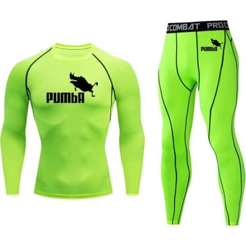 Winter Jogging Thermal underwear Male Track Base layer Long johns Compression Sweatsuit Tights Plus Size Thermal underwear