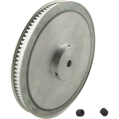 90T Timing Pulley 8/10/17/19/20mm Bore 11mm Belt Width 90Teeth Aluminum Alloy Timing Belt Gear Pulley