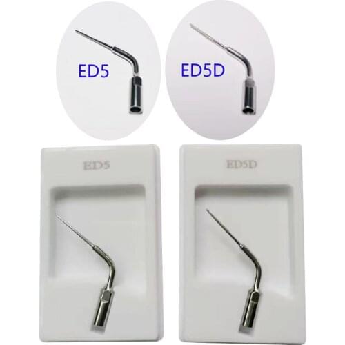2 pieces/set Dental Scaler Tip ED5, ED5D for DTE/ Satelec/ NSK/ Gnatus/ Bonart Dentist Endo Treatment Device Teeth Whitening