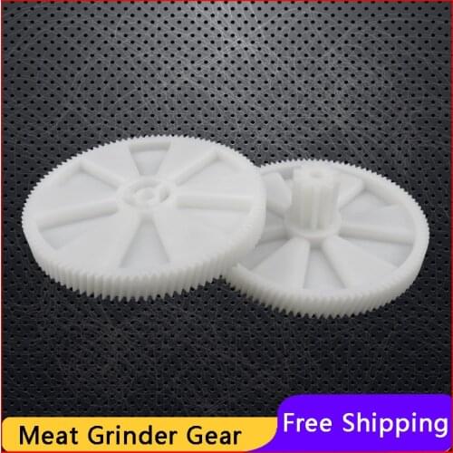 2pcs Gears Spare Parts for Meat Grinder Plastic Mincer Wheel KW650740 for Kenwood MG300/400/450/470/500/510/511 DELONGHI KMG1200