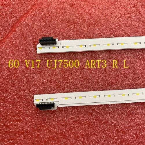 2pcs LED bar For LG 60 V17 UJ7500 ART3 R L 60SJ810V 60UJ7700 6922L-0214A 6916L-2896A 2897A 2898A 2899A 3039A 3040A 3041A 3042A