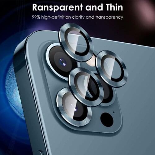 3PCS Camera Lens Cover For IPhone 12 Pro Max Full Cover Camera Metal Ring Glass For IPhone 11 12Pro Max Mini 12pro Lens Cover