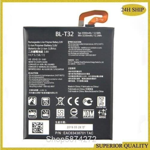 3300mAh BL-T32 Battery for LG G6 G600K G600V G600L G600S H871 H870 H872 H873 LS993 VS988 US997 New