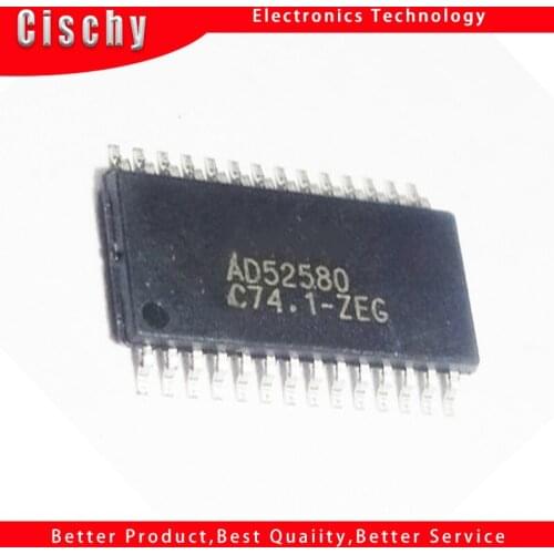 5pcs/lot AD52580 AD52580-QG28NAT TSSOP-28