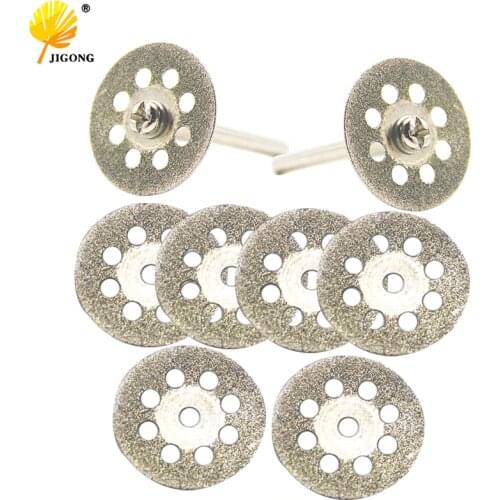 20mm 25mm 30mm Dremel Accessories diamond grinding wheel 10pcs mini circular saw cutting disc Diamond Abrasive disc